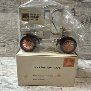 TRUST WORTHY 1905 Ford Delivery Truck Limited Edition Die Cast Coin Bank